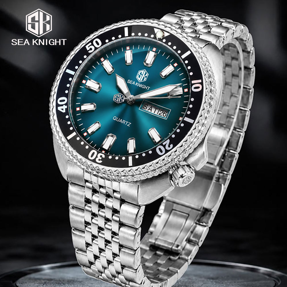 Electronics Gadgets For Men - SEA KNIGHT New Luxury Business Quartz