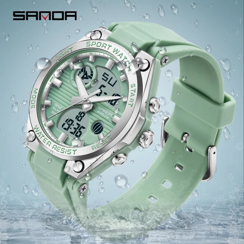 Digital Alarm Clock - SANDA Brand G Style LED Digital