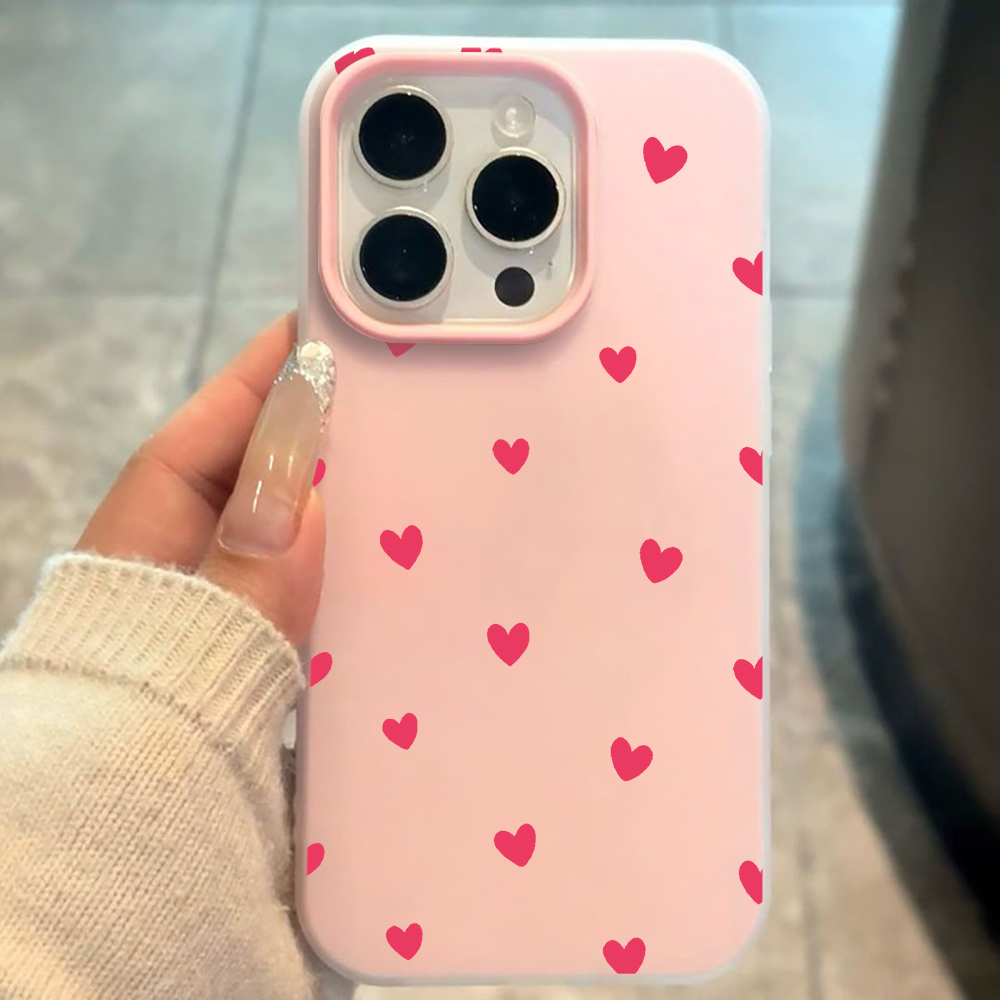Red Love Heart Pattern Phone C - đánh giá và giá Xiaomi Redmi Note 14