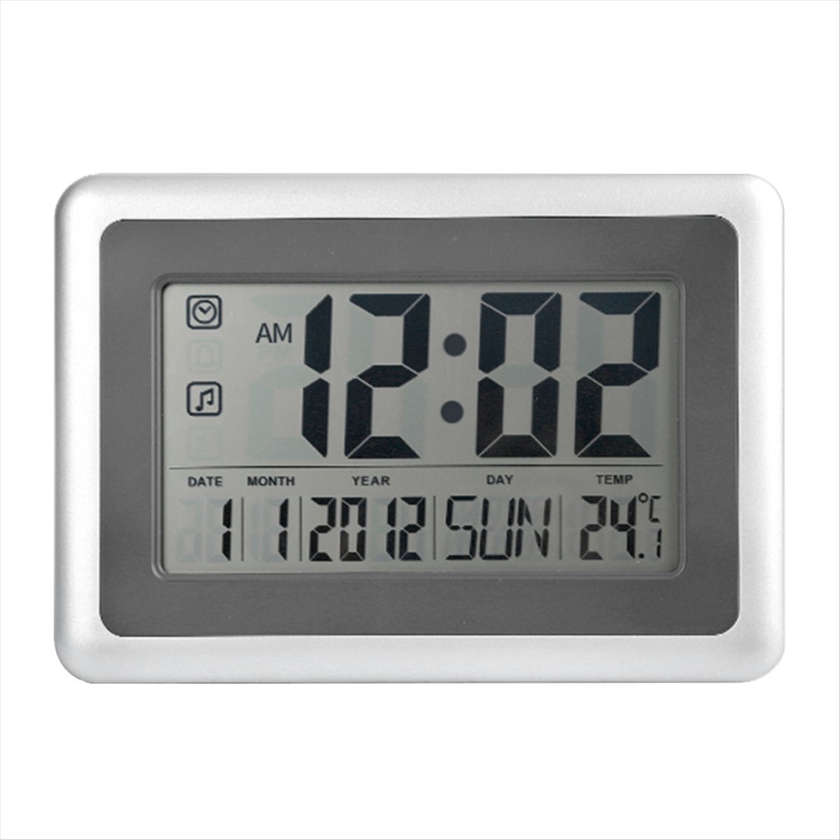 【ABFS】Digital Clock with Calen - đánh giá và giá Digital Alarm Clock