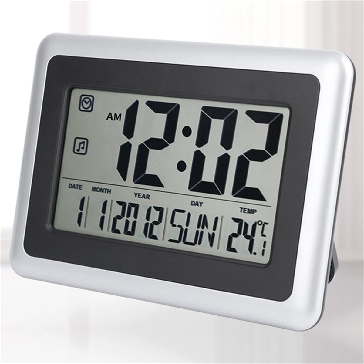 【ABFS】Digital Clock with Calen - đánh giá và giá Digital Alarm Clock