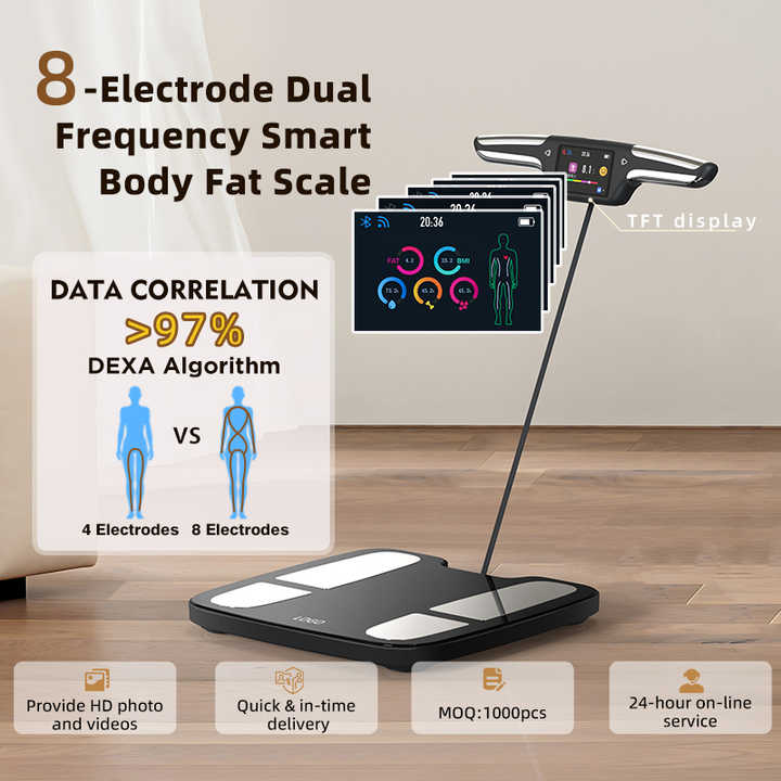 Smart Body Fat Scale 8-Electro - đánh giá và giá Body Fat Scale Smart