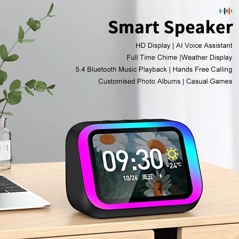 AI Voice Assistant Bluetooth S - đánh giá và giá Digital Alarm Clock