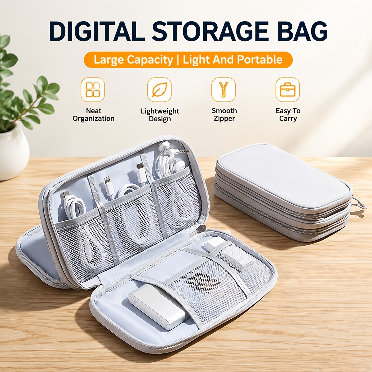 Travel Storage Bag, Multi-Pock - đánh giá và giá Electronics Gadgets And Accessories