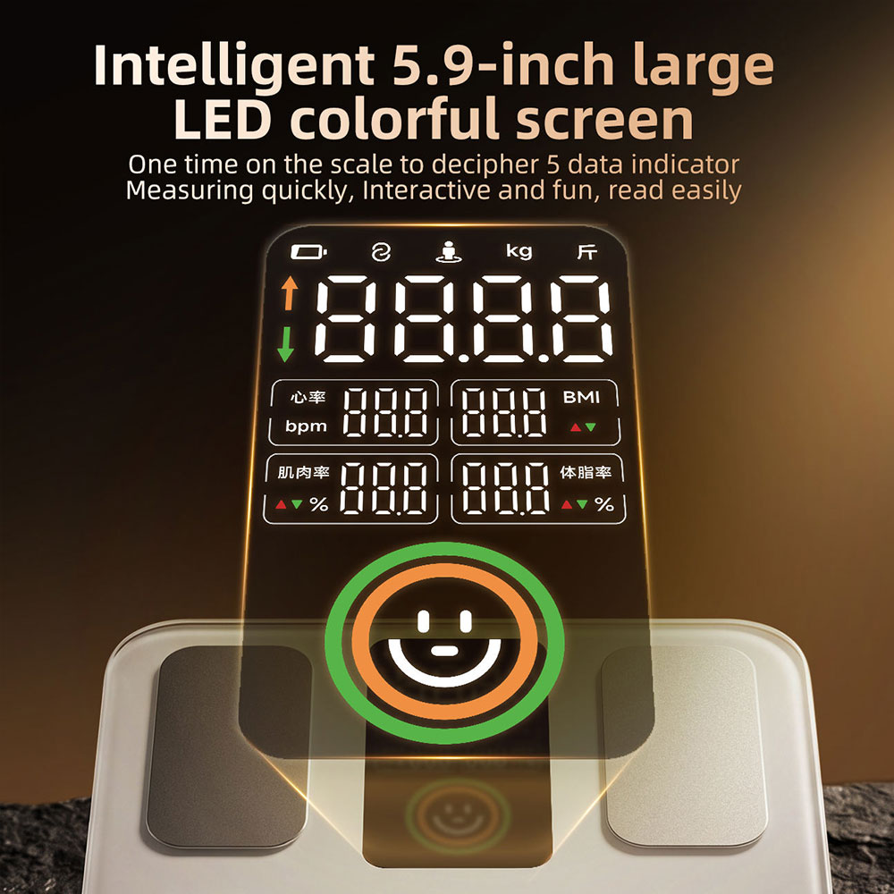 Smart Body Fat Scale with 5.9