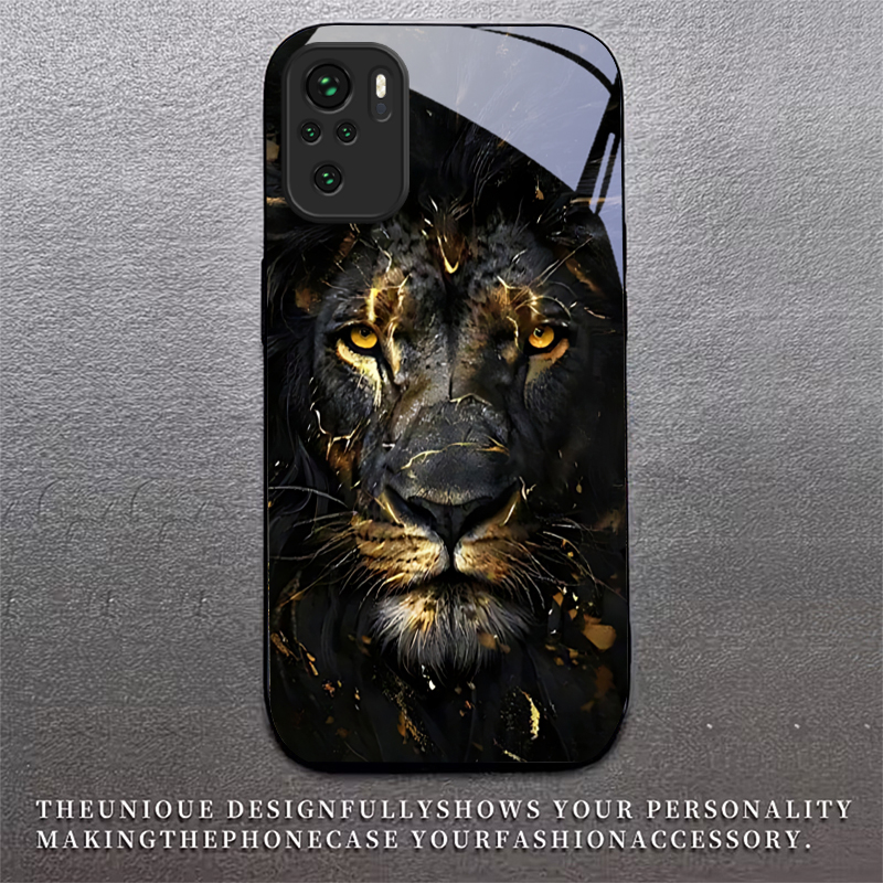 Lion With Golden Black Glass P - đánh giá và giá Xiaomi Redmi Note 14