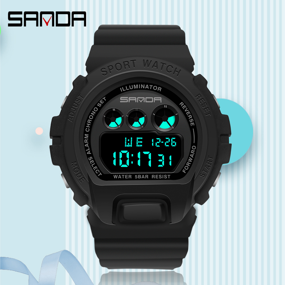 2022 New Fashion Sanda Simple  - đánh giá và giá Digital Alarm Clock