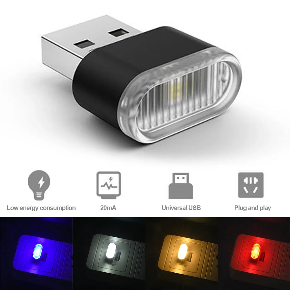 USB Auto Colorful Light Car Ac - đánh giá và giá Electronics Gadgets And Accessories
