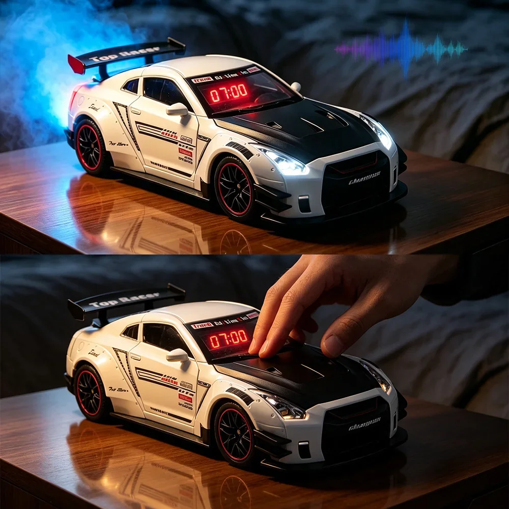 Simulated Sports Car Alarm Clo - đánh giá và giá Digital Alarm Clock